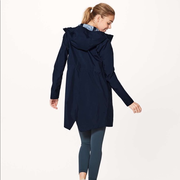 lululemon Rain Haven Jacket Midnight Navy - Picture 3 of 7